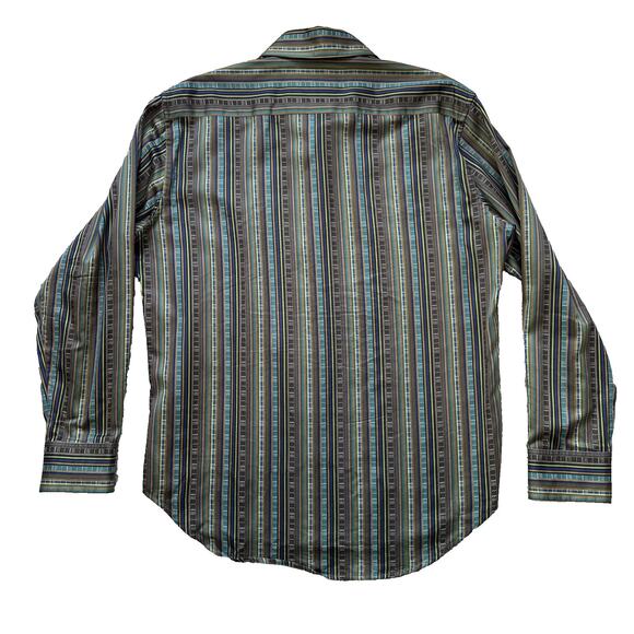 Robert Graham Classic Multicolor Knowledge Wisdom Truth Button Down Shirt‎ Large - Picture 5 of 8